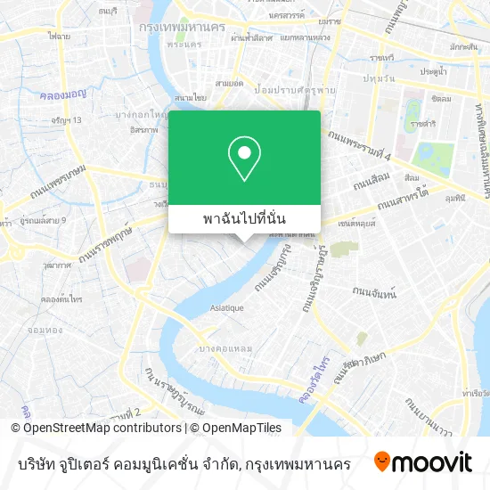 บริษัท จูปิเตอร์ คอมมูนิเคชั่น จํากัด แผนที่