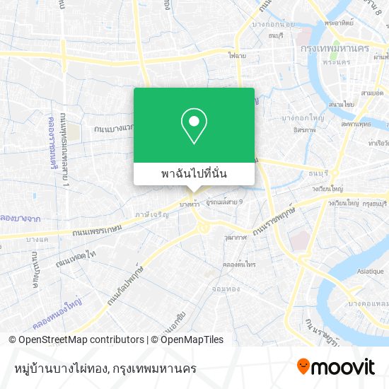 หมู่บ้านบางไผ่ทอง แผนที่