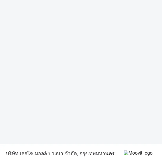 บริษัท เลสโซ่ มอลล์ บางนา จํากัด แผนที่