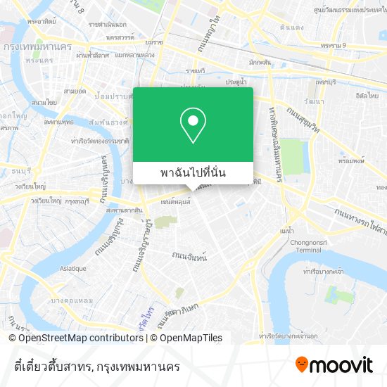 ตี๋เตี๋ยวตึ้บสาทร แผนที่