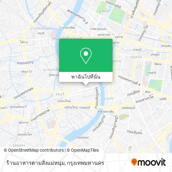 ร้านอาหารตามสั่งแม่หนุ่ม แผนที่