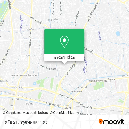คลับ 21 แผนที่
