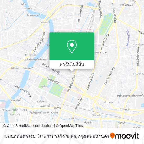 แผนกทันตกรรม โรงพยาบาลวิชัยยุทธ แผนที่