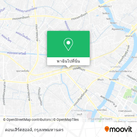 คอนเสิร์ตฮอลล์ แผนที่