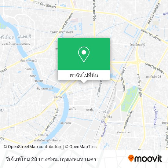 รีเจ้นท์โฮม 28 บางซ่อน แผนที่