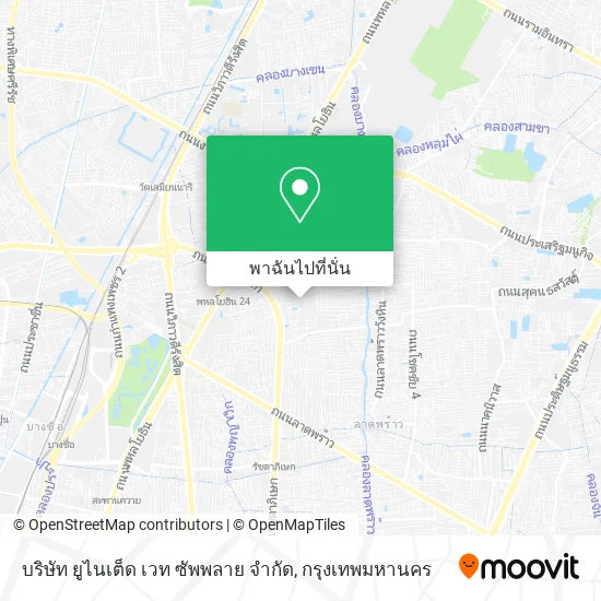 บริษัท ยูไนเต็ด เวท ซัพพลาย จํากัด แผนที่