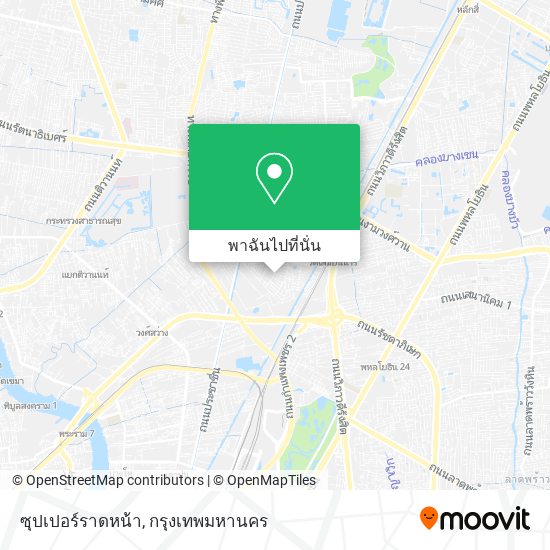 ซุปเปอร์ราดหน้า แผนที่