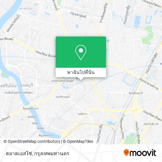 ตลาดเอสโซ่ แผนที่