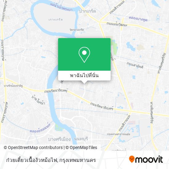 ก๋วยเตี๋ยวเนื้องัวหม้อไฟ แผนที่