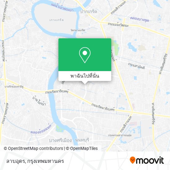 ลาบอุดร แผนที่