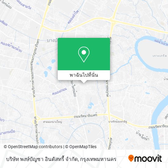 บริษัท พงษ์บัญชา อินดัสทรี้ จํากัด แผนที่