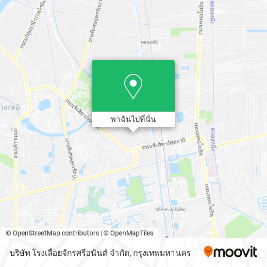 บริษัท โรงเลื่อยจักรศรีอนันต์ จํากัด แผนที่