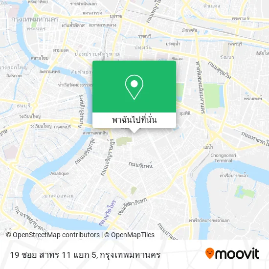19 ซอย สาทร 11 แยก 5 แผนที่