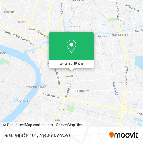 ซอย สุขุมวิท 101 แผนที่