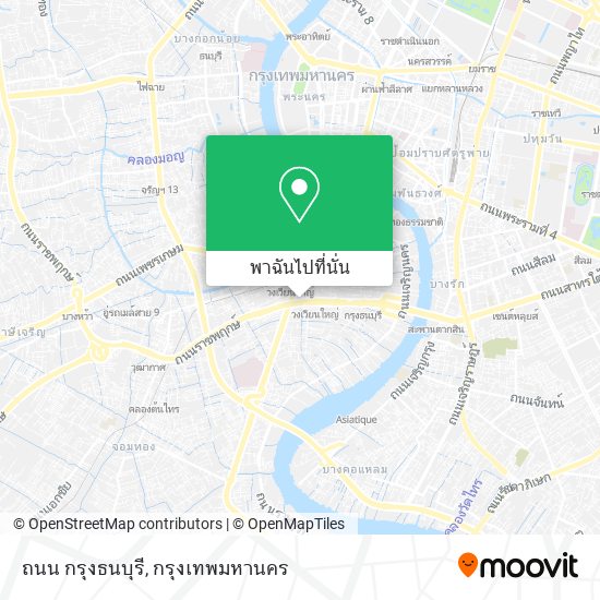 ถนน กรุงธนบุรี แผนที่