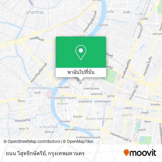 ถนน วิสุทธิกษัตริย์ แผนที่