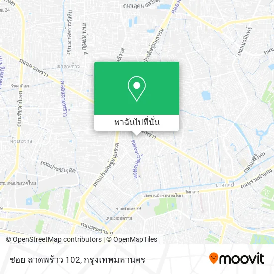 ซอย ลาดพร้าว 102 แผนที่