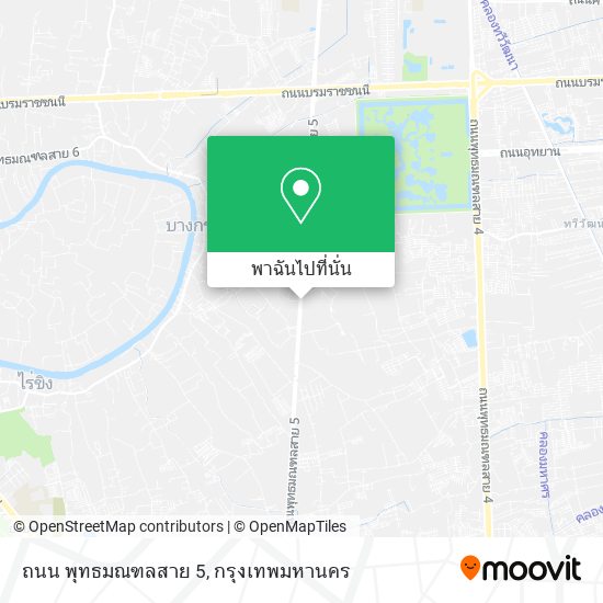 ถนน พุทธมณฑลสาย 5 แผนที่