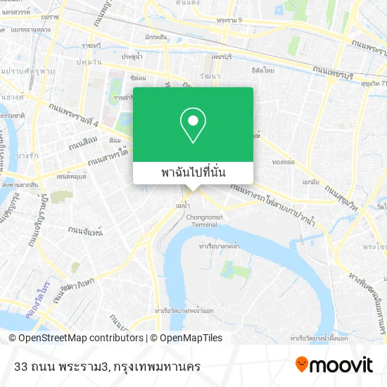 33 ถนน พระราม3 แผนที่