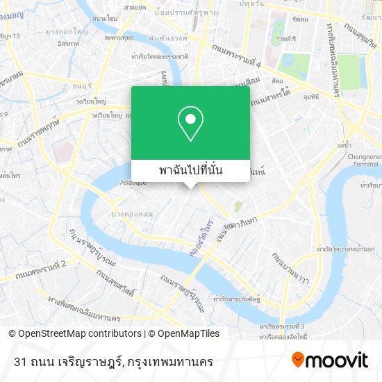 31 ถนน เจริญราษฎร์ แผนที่