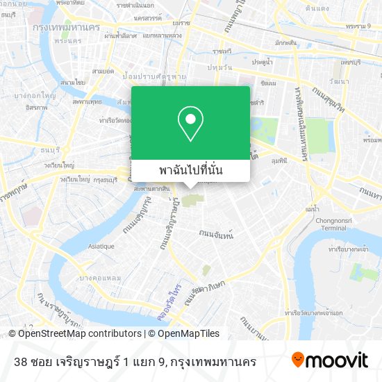 38 ซอย เจริญราษฎร์ 1 แยก 9 แผนที่