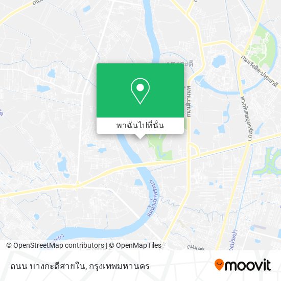 ถนน บางกะดีสายใน แผนที่