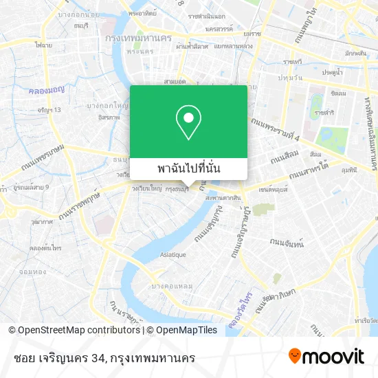 ซอย เจริญนคร 34 แผนที่