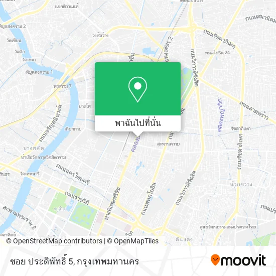 ซอย ประดิพัทธิ์ 5 แผนที่