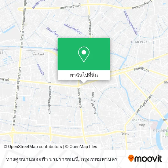 ทางคู่ขนานลอยฟ้า บรมราชชนนี แผนที่