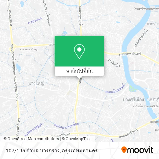 107/195 ตำบล บางกร่าง แผนที่