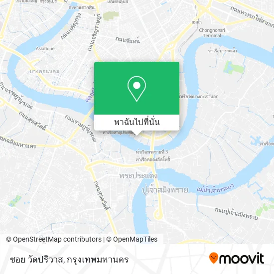ซอย วัดปริวาส แผนที่