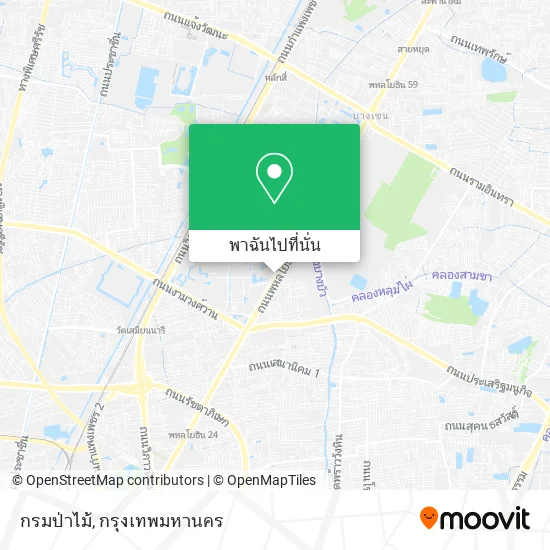 กรมป่าไม้ แผนที่
