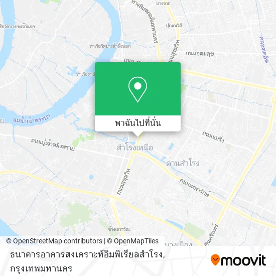 ธนาคารอาคารสงเคราะห์อิมพิเรียลสำโรง แผนที่