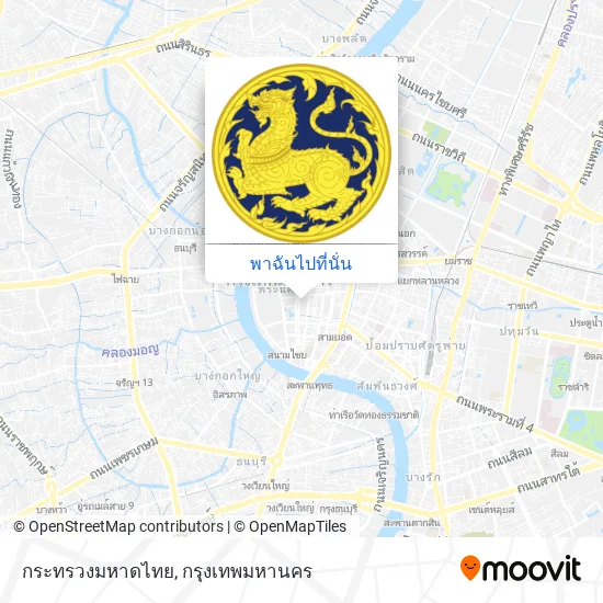 กระทรวงมหาดไทย แผนที่