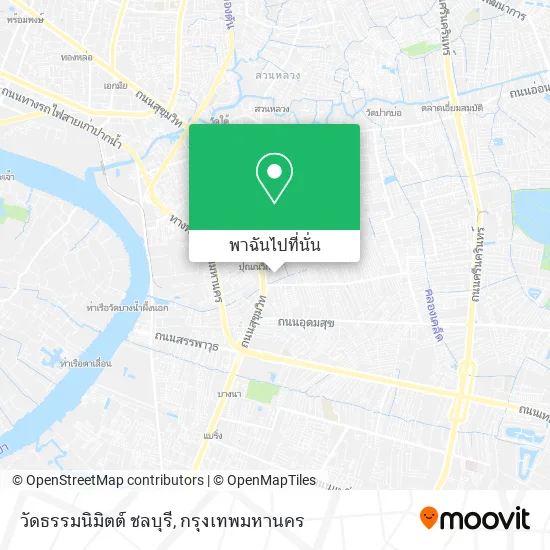 วัดธรรมนิมิตต์ ชลบุรี แผนที่