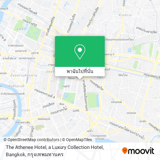 The Athenee Hotel, a Luxury Collection Hotel, Bangkok แผนที่