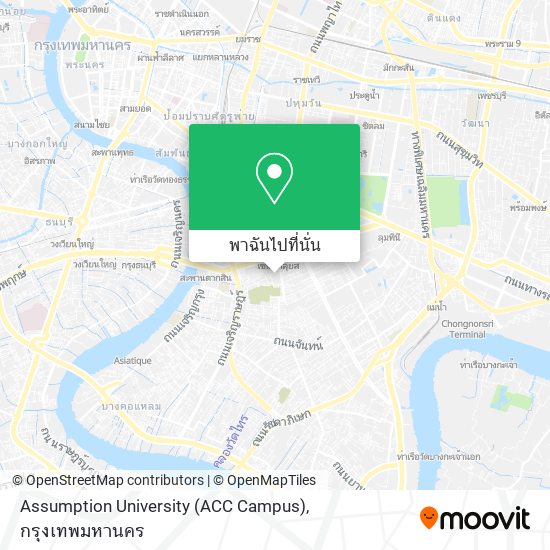 Assumption University (ACC Campus) แผนที่