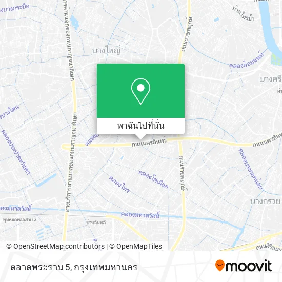 ตลาดพระราม 5 แผนที่