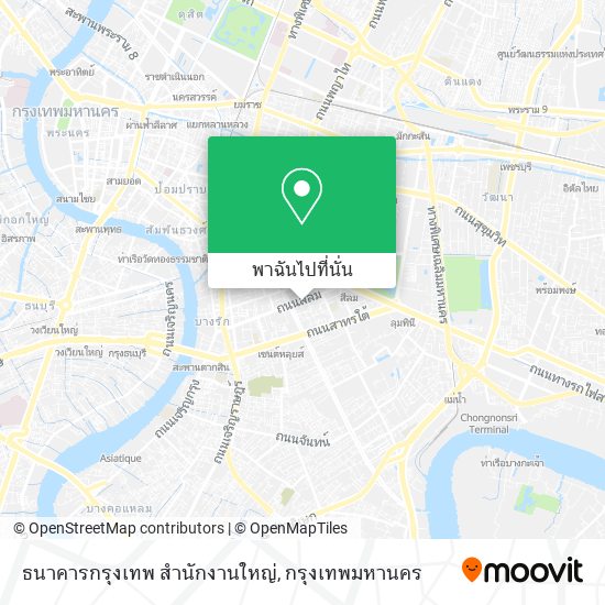 ธนาคารกรุงเทพ สำนักงานใหญ่ แผนที่