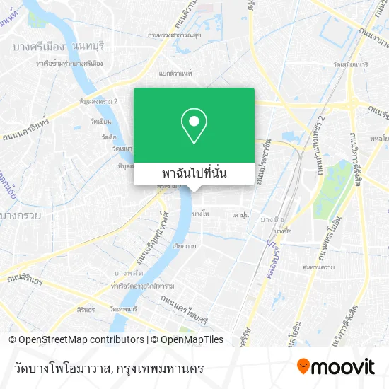 วัดบางโพโอมาวาส แผนที่