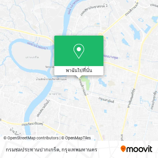กรมชลประทานปากเกร็ด แผนที่