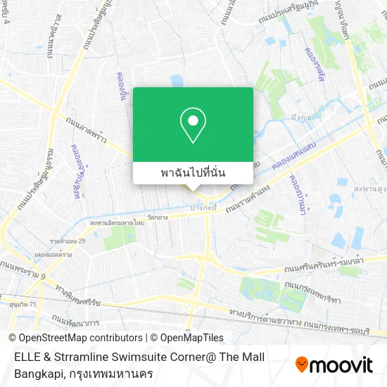 ELLE & Strramline Swimsuite Corner@ The Mall Bangkapi แผนที่