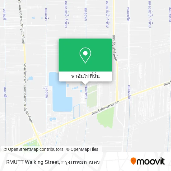RMUTT Walking Street แผนที่