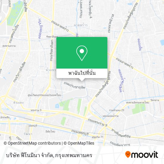 บริษัท ฟีโนมินา จำกัด แผนที่