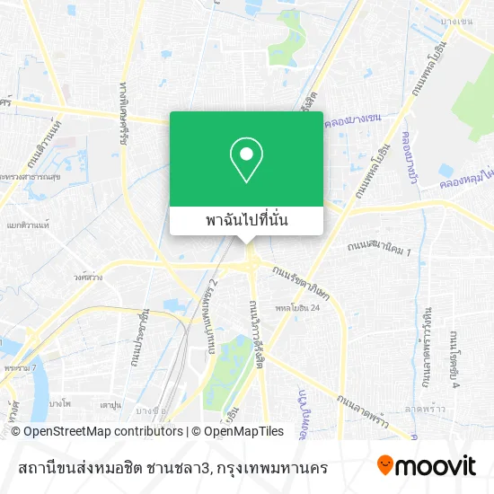 สถานีขนส่งหมอชิต ชานชลา3 แผนที่