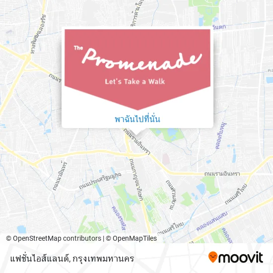 แฟชั่นไอส์แลนด์ แผนที่