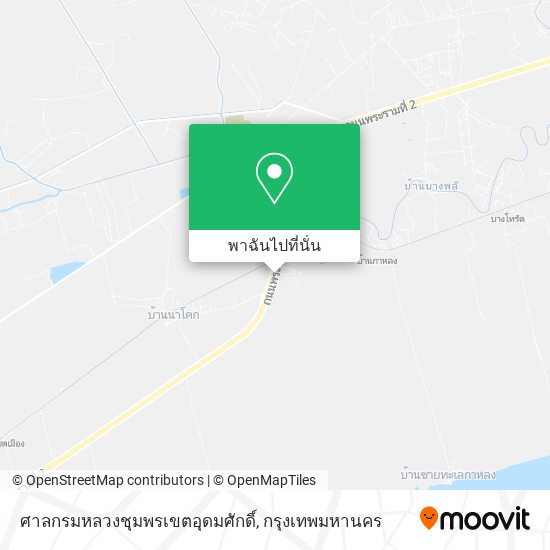 ศาลกรมหลวงชุมพรเขตอุดมศักดิ์ แผนที่