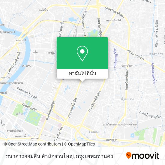 ธนาคารออมสิน สำนักงานใหญ่ แผนที่