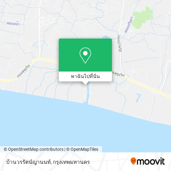 บ้านวรรัตน์ญานนท์ แผนที่