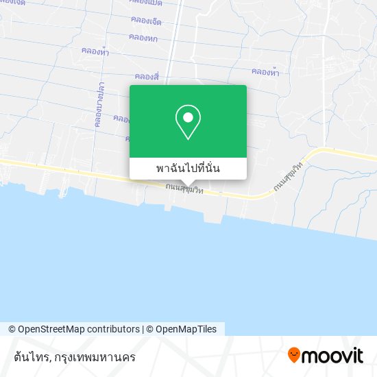 ต้นไทร แผนที่
